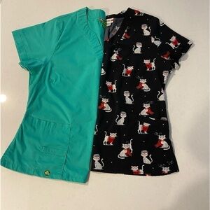 2X Scrubs Size Large Crocs Medical Apparel and WhiteCross